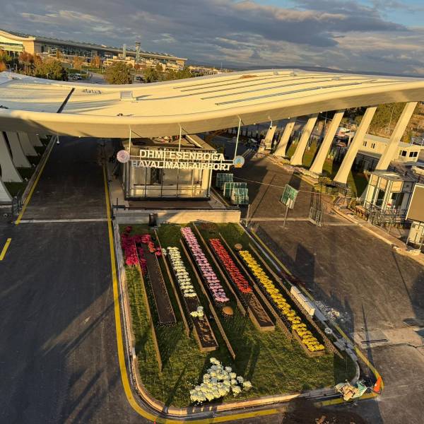 Tav Sera Ankara Esenboğa Havaalanı Giriş Nizamiye Kapısı Projesi